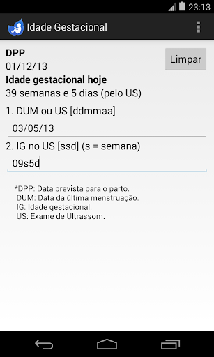 【免費醫療App】Idade Gestacional-APP點子