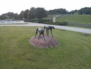 Gepard Skulptur Ved Ree Park
