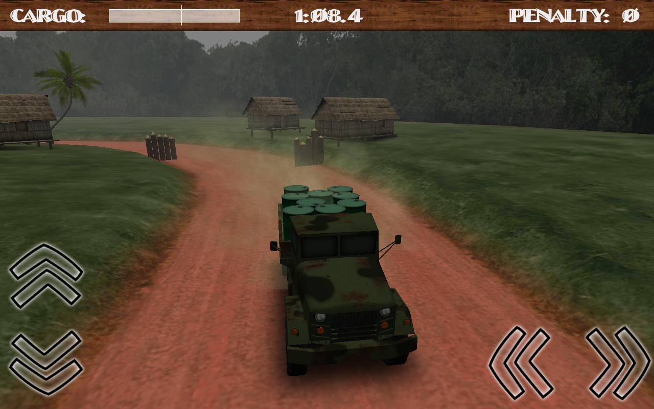 Dirt Road Trucker 3D - screenshot