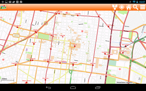 Mexico City Offline mappa Map Screenshots 15