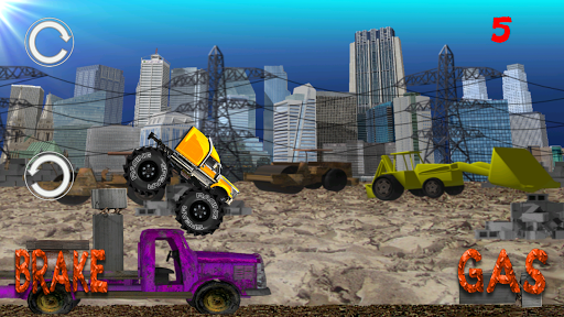 【免費賽車遊戲App】Monster Truck Junkyard 2 NO AD-APP點子