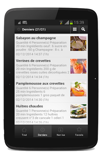 【免費生活App】Bonnes recettes - Noël 2014-APP點子