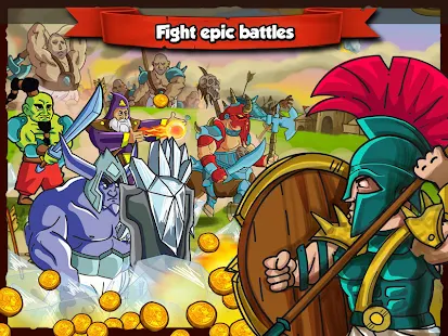 Spartan defense: War at castle - screenshot thumbnail