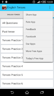 English Tenses - screenshot thumbnail
