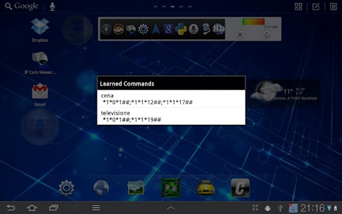 Sdomotica Voice Screen 2