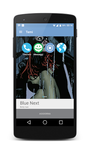 【免費個人化App】NEXT BLUE FREE CM11/CM12 Theme-APP點子