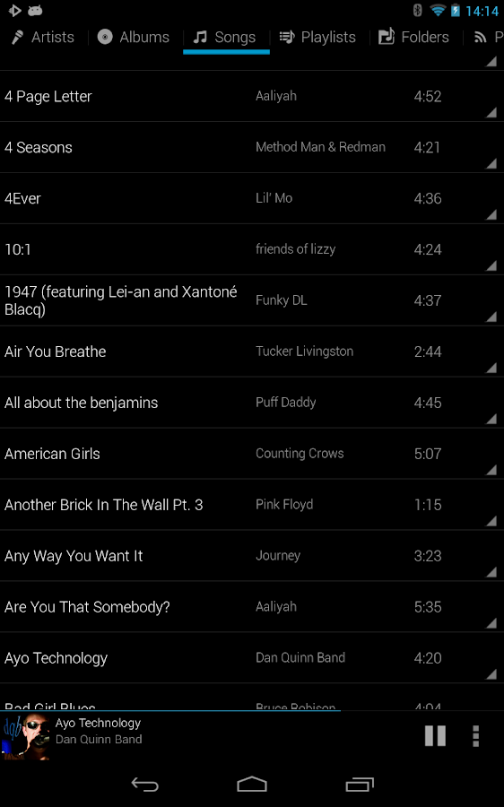 Rocket Music Player - screenshot