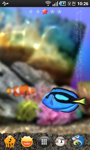 [shake]Aquarium Wallpaper lite