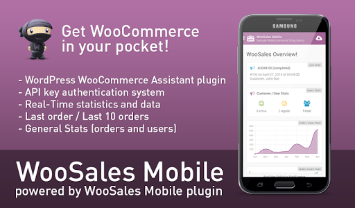 WooSales Mobile - WooCommerce