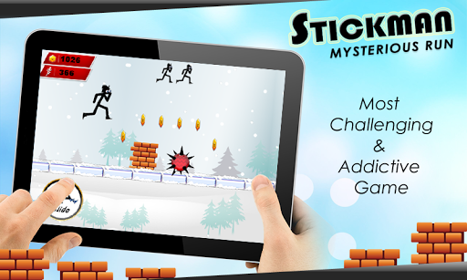 【免費街機App】StickMan Mysterious Run-APP點子