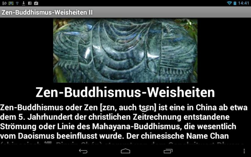 Zen Buddhismus Screen 2