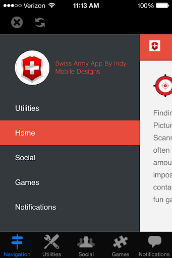 Swiss Army App