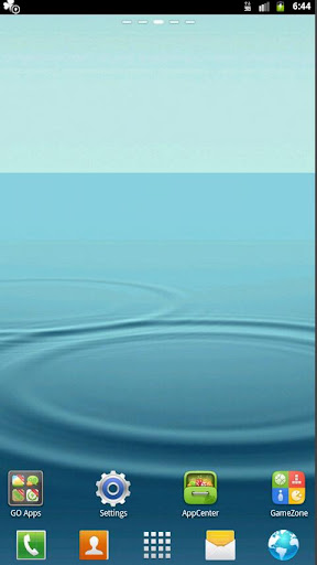 Go Galaxy S3 Theme Water