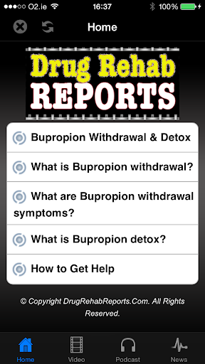 Bupropion Withdrawal Detox