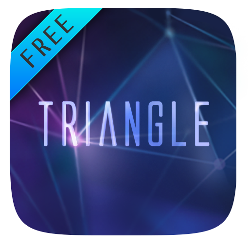 (FREE) TRIANGLE GO BIG THEME LOGO-APP點子