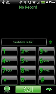 Lastest GO Contacts Black & Green APK for Android
