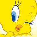 tweety -Yellow Flower-　ライブ壁紙 logo
