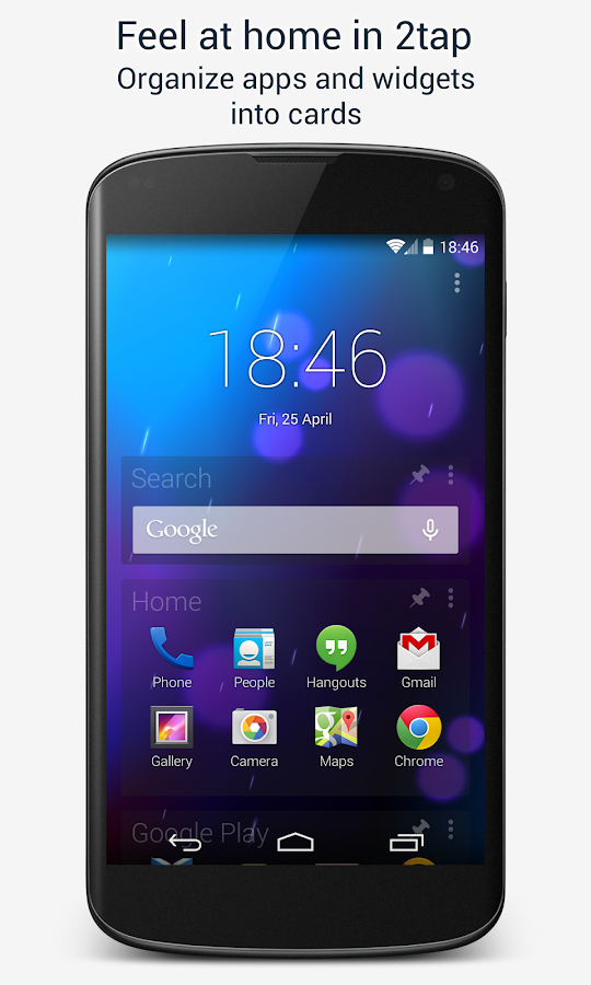   2tap Launcher- 스크린샷 