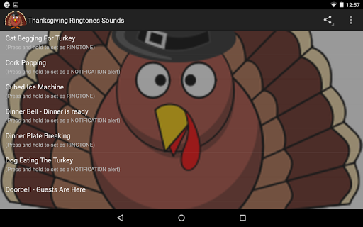 【免費生活App】Thanksgiving Ringtones Sounds-APP點子