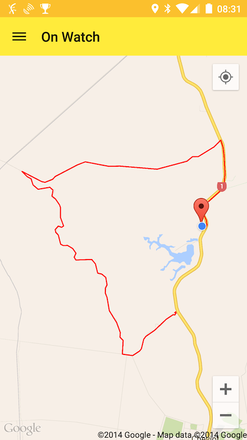    Skink GPS- screenshot  