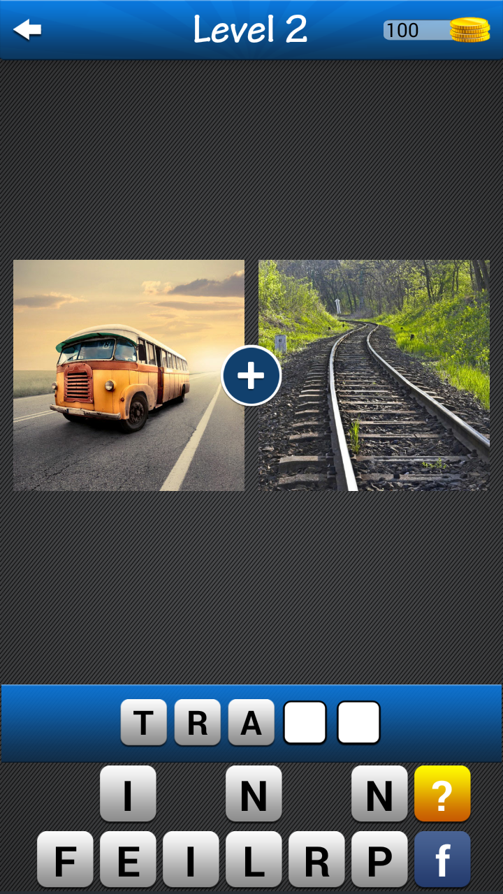 Android application 2 Pics 1 Word screenshort
