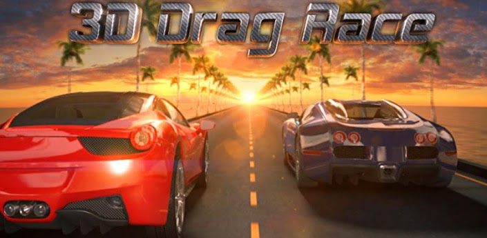 لعبة سباقات السيارات الرهيبة 3D Drag Race لأجهزة الاندرويد