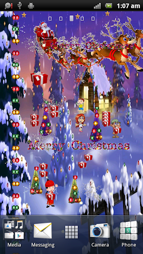 Merry Christmas Live Wallpaper