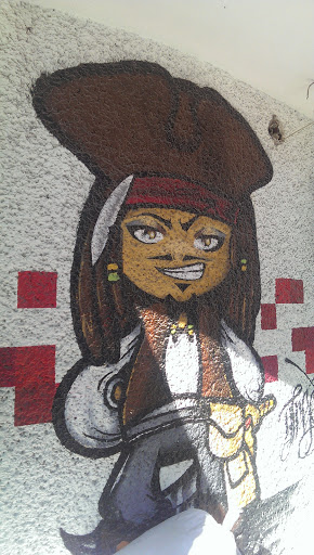 Jack Sparrow Mural 