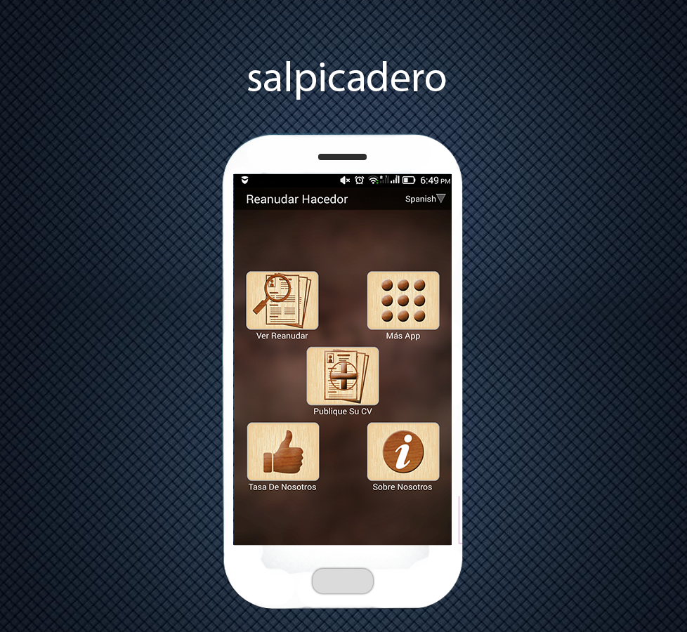 Android application Professional Resume Maker Pro screenshort