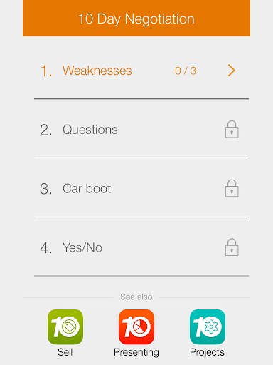 【免費商業App】10 Day Negotiation-APP點子