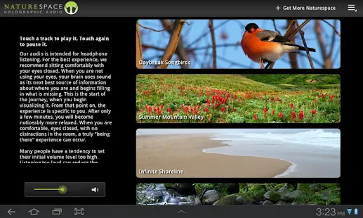 Naturespace: Relax Meditate... - screenshot thumbnail