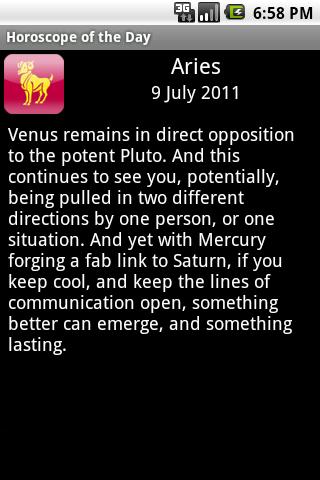 Horoscope of the Day v1.7