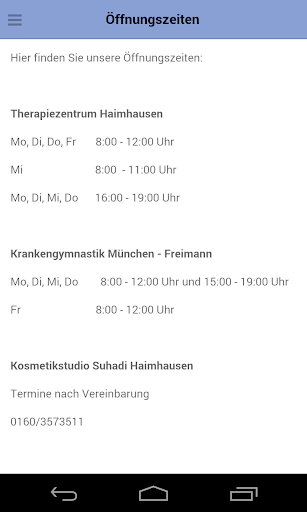 【免費醫療App】Physiotherapie München-APP點子