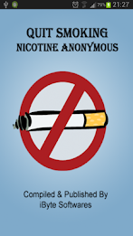 Quit Smoking Nicotine Anon poster 1