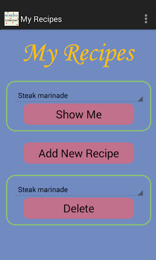 My Recipes Collection