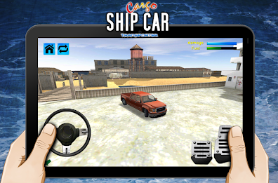 Cargo Ship Car Transporter 3D by MobilePlus poster 6