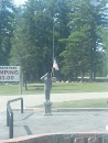 Saluting Soldier Statue 