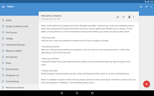Lastest Notes APK for Android