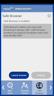 F-Secure Mobile Security - screenshot thumbnail