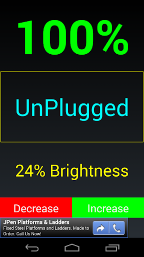 Simple Battery Status