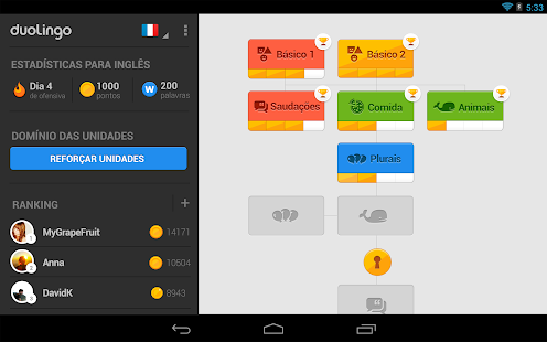 Aprenda Inglês com Duolingo - screenshot thumbnail