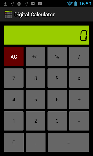 Digital Calculator