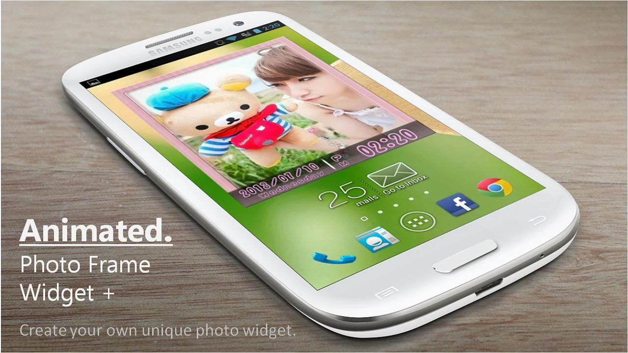 Animated Photo Frame Widget - screenshot