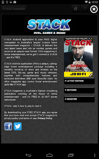 STACK Magazine Legacy app