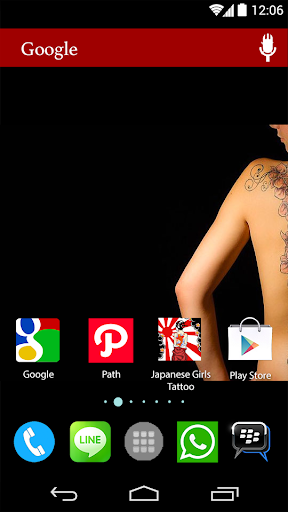 Japanese Girl Tattoo Wallpaper