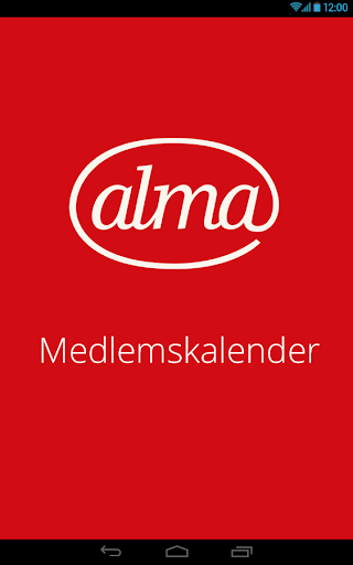 Medlemskalendern Alma