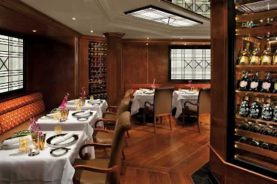 Indulge in an evening of fine wines complemented by a set tasting menu at Le Champagne, the only wine restaurant by Relais & Châteaux at sea. This fine restaurant is on Silver Cloud, but each Silversea vessel hosts the fabulous Le Champagne.