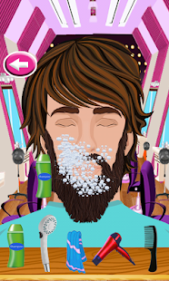 Crazy Beard Salon Girls Games - screenshot thumbnail