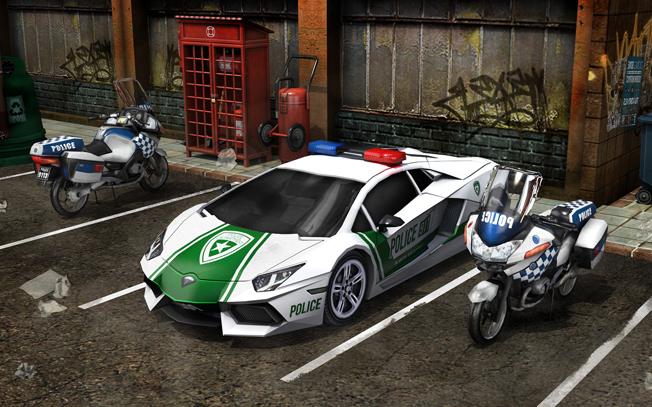 Wallpaper Mobil Sport Polisi