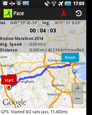 Pace: Marathon Training